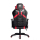 Diablo Chairs X-Ray 2.0 Normal Size Czarno-czerwony - 1208637 - zdjęcie 4